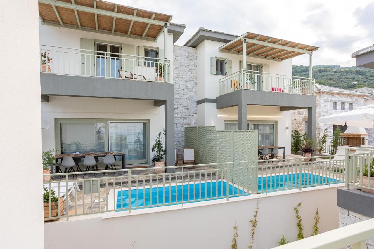 Sea And Sun Luxury Pools' Villas Chorevtón Exteriér fotografie